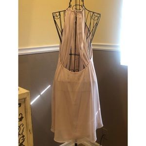 Blush Color Cocktail Dress